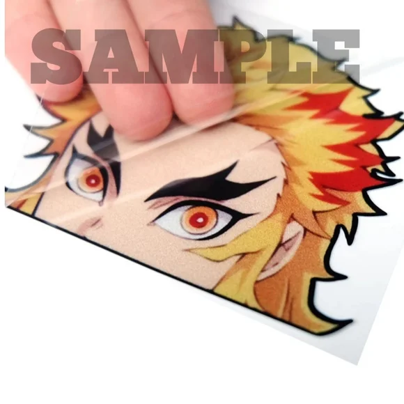 Lot of 6 - Demon Kimetsu No Yaiba SlayerAnime Vinyl Decals - NEW - Picture 9 of 11